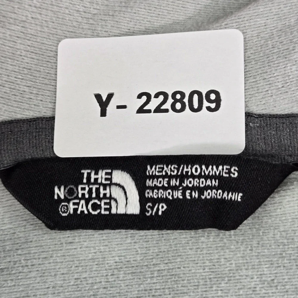 The North Face Men Jacket S Gray Colorblock Cinder Activewear ‎ Zipper Logo